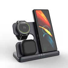 Wireless Charging Station 3 In