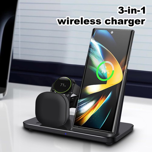 3in1 wireless charger charging - wireless,